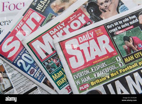 tabloid newspaper examples uk.